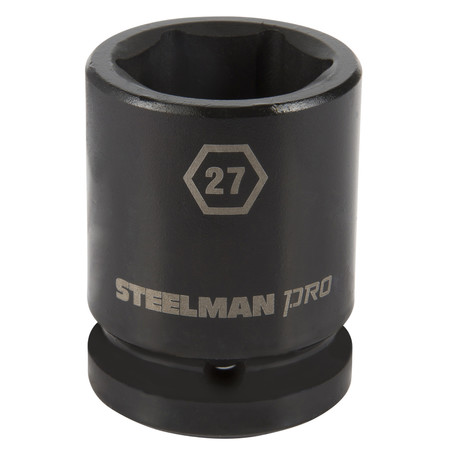 STEELMAN 3/4" Drive x 27mm 6-Point Impact Socket 79250